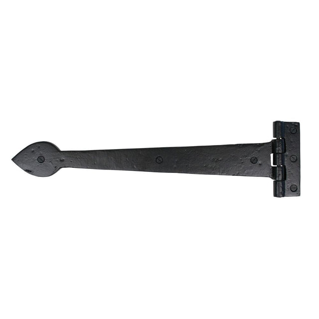 From The Anvil Hinges Black / Tee Hinges / 16" (406mm) From The Anvil - Black Smooth 16" Cast T Hinge (pair)