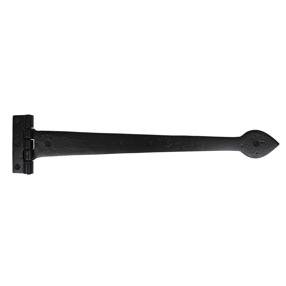 From The Anvil Hinges Black / Tee Hinges / 18" (457mm) From The Anvil - Black Smooth 18" Cast T Hinge (pair)