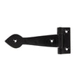 From The Anvil Hinges Black / Tee Hinges / 6" (152mm) From The Anvil - Black Smooth 6" Cast T Hinge (pair)