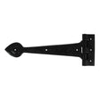 From The Anvil Hinges Black / Tee Hinges / 12" (304mm) From The Anvil - Black Textured 12" Cast T Hinge (pair)