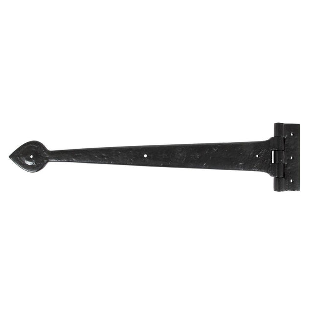 From The Anvil Hinges Black / Tee Hinges / 18" (457mm) From The Anvil - Black Textured 18" Cast T Hinge (pair)