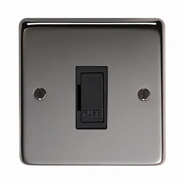 From The Anvil Electrical Black Nickel / 13 Amp Unswitched Fuse From The Anvil - BN 13 Amp Unswitched Fuse