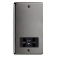 From The Anvil Electrical Black Nickel / Shaver Socket From The Anvil - BN Dual Volt Shaver Socket