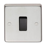 From The Anvil Electrical Black Nickel / Single 10 Amp Switch From The Anvil - BN Single 10 Amp Switch