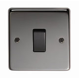 From The Anvil Electrical Black Nickel / Single 10 Amp Switch From The Anvil - BN Single 10 Amp Switch