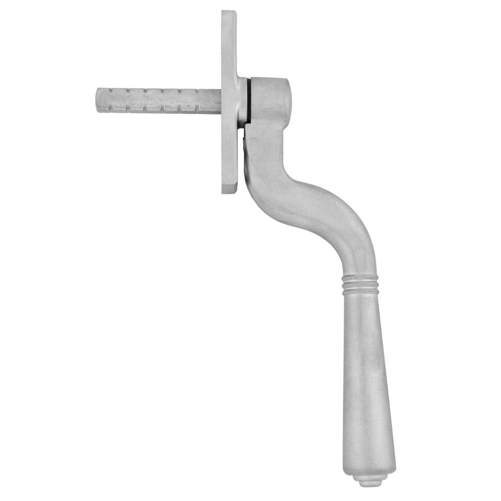 From The Anvil Window Furniture Satin Chrome / Universal / Yes From The Anvil - Brushed Satin Chrome Teardrop Espag