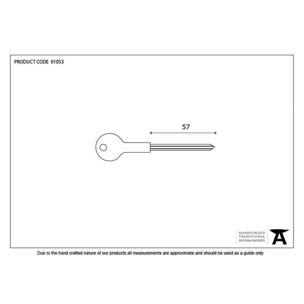 From The Anvil Accessories N/A / Bolts From The Anvil - Chubb Long Security Star Key