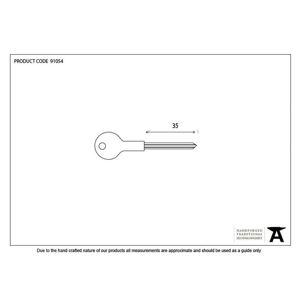 From The Anvil Accessories N/A / Bolts From The Anvil - Chubb Short Security Star Key