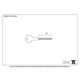 From The Anvil Accessories N/A / Bolts From The Anvil - Chubb Short Security Star Key