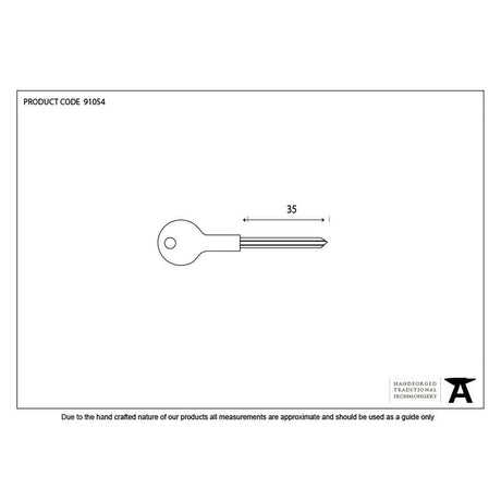From The Anvil Accessories N/A / Bolts From The Anvil - Chubb Short Security Star Key