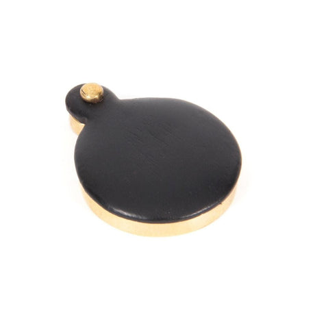 From The Anvil Door Furniture Ebony / Mortice Key Profile Escutcheons From The Anvil - Ebony 30mm Round Escutcheon