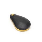 From The Anvil Door Furniture Ebony / Mortice Key Profile Escutcheons From The Anvil - Ebony Plain Escutcheon