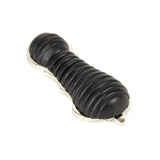 From The Anvil Door Furniture Ebony / Mortice Key Profile Escutcheons From The Anvil - Ebony & Polished Nickel Beehive Escutcheon