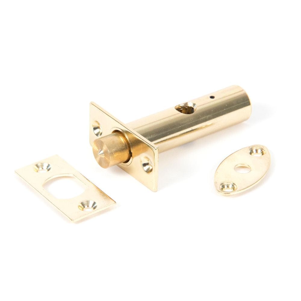 From The Anvil Locks & Latches Electro Brass / Rack Bolt From The Anvil - Electro Brassed Security Door Bolt