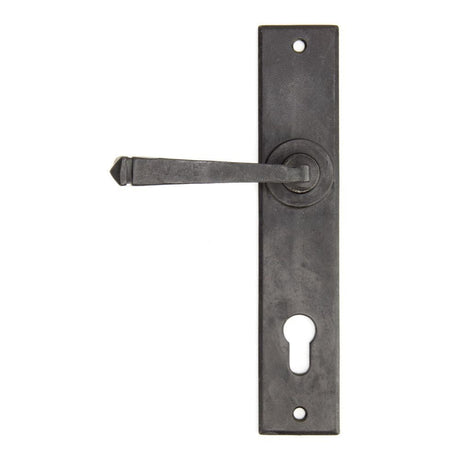 From The Anvil Door Furniture External Beeswax / Multi Point Lock Set / 92mm c/c From The Anvil - External Beeswax Avon Lever Espag. Lock Set