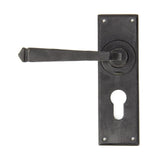 From The Anvil Door Furniture External Beeswax / Euro Profile Lock Handles From The Anvil - External Beeswax Avon Lever Euro Lock Set