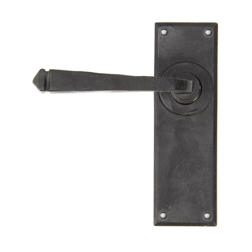 From The Anvil Door Furniture External Beeswax / Latch Handles From The Anvil - External Beeswax Avon Lever Latch Set