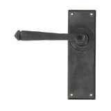 From The Anvil Door Furniture External Beeswax / Latch Handles From The Anvil - External Beeswax Avon Lever Latch Set