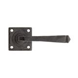 From The Anvil Door Furniture External Beeswax / Round Rose From The Anvil - External Beeswax Avon Lever on Rose Set Sprung