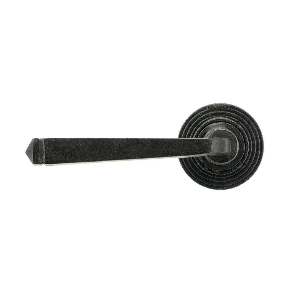From The Anvil Door Furniture External Beeswax / Round Rose From The Anvil - External Beeswax Avon Round Lever on Rose Set (Beehive)