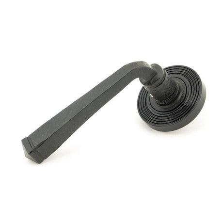 From The Anvil Door Furniture External Beeswax / Round Rose From The Anvil - External Beeswax Avon Round Lever on Rose Set (Beehive) - Unsprung