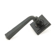 From The Anvil Door Furniture External Beeswax / Square Rose From The Anvil - External Beeswax Avon Round Lever on Rose Set (Square)