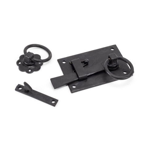 From The Anvil Door Furniture External Beeswax / Ring Latch From The Anvil - External Beeswax Cottage Latch - RH