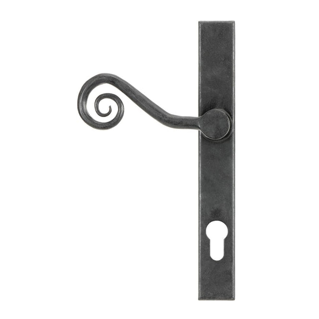From The Anvil Door Furniture External Beeswax / Multi Point Lock Set / 92mm c/c From The Anvil - External Beeswax Monkeytail Slimline Lever Espag. Lock Set - LH