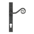 From The Anvil Door Furniture External Beeswax / Multi Point Lock Set / 92mm c/c From The Anvil - External Beeswax Monkeytail Slimline Lever Espag. Lock Set - RH
