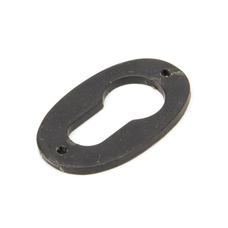 From The Anvil Door Furniture External Beeswax / Euro Profile Escutcheons From The Anvil - External Beeswax Oval Euro Escutcheon