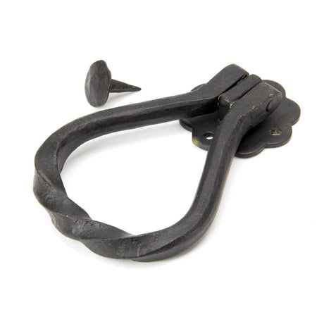 From The Anvil Door Furniture External Beeswax From The Anvil - External Beeswax Pear Shaped Door Knocker