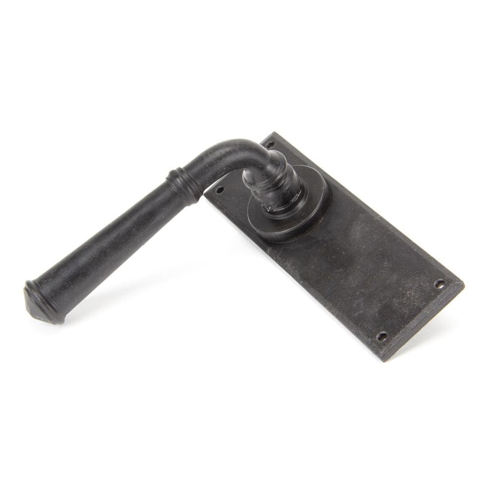 From The Anvil Door Furniture External Beeswax / Latch Handles From The Anvil - External Beeswax Regency Lever Latch Set