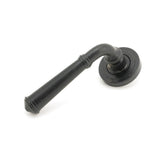 From The Anvil Door Furniture External Beeswax / Round Rose From The Anvil - External Beeswax Regency Lever on Rose Set (Art Deco)