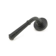 From The Anvil Door Furniture External Beeswax / Round Rose From The Anvil - External Beeswax Regency Lever on Rose Set (Beehive) - Unsprung