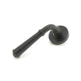 From The Anvil Door Furniture External Beeswax / Round Rose From The Anvil - External Beeswax Regency Lever on Rose Set (Beehive) - Unsprung