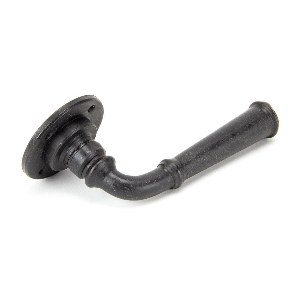 From The Anvil Door Furniture External Beeswax / Round Rose From The Anvil - External Beeswax Regency Lever on Rose Set