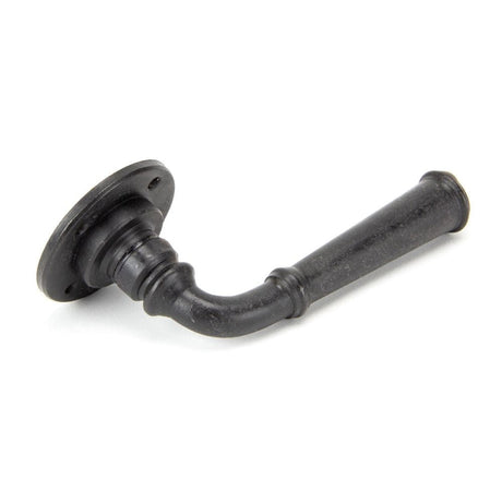 From The Anvil Door Furniture External Beeswax / Round Rose From The Anvil - External Beeswax Regency Lever on Rose Set