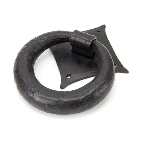 From The Anvil Door Furniture External Beeswax / Ring Door Knocker From The Anvil - External Beeswax Ring Door Knocker