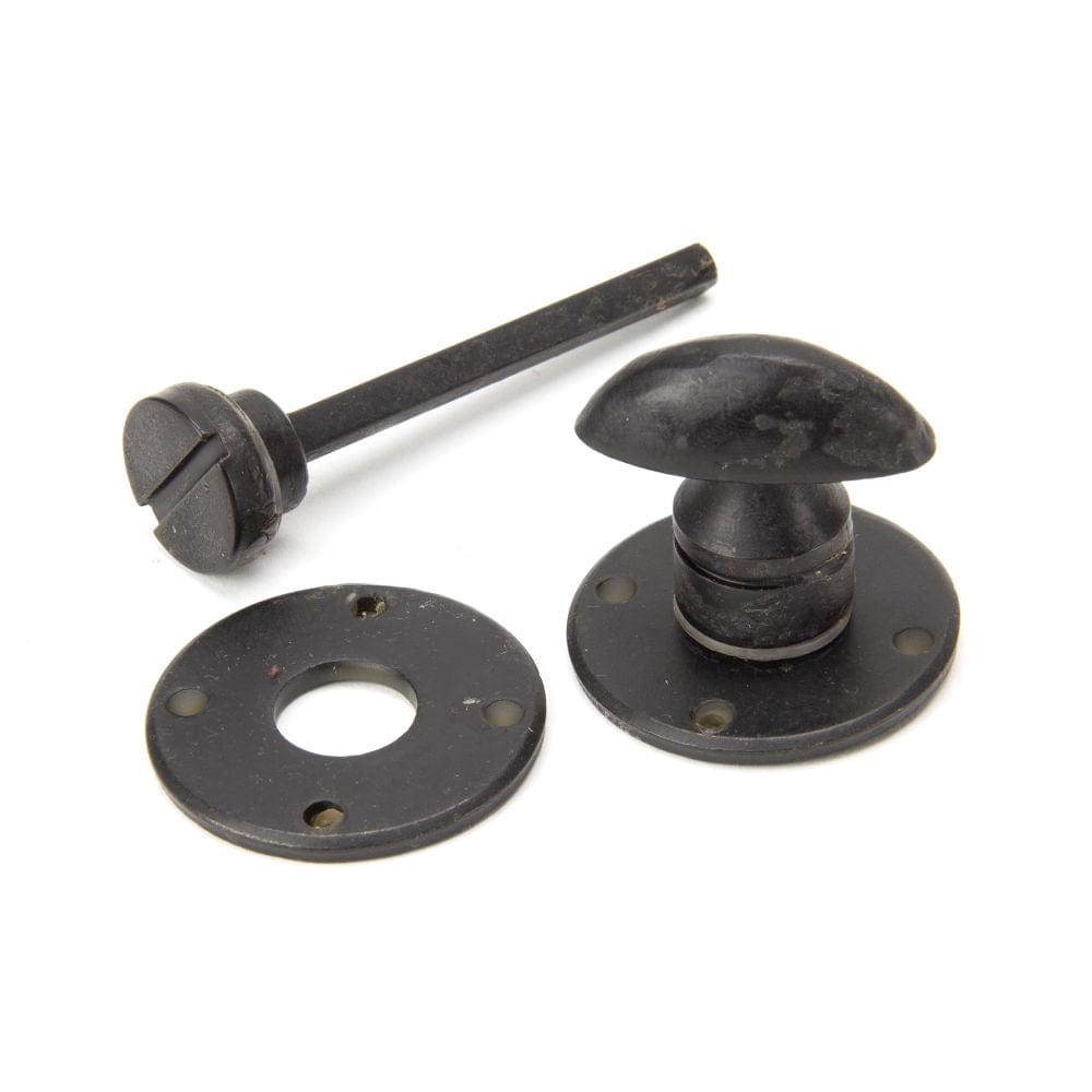 From The Anvil Door Furniture External Beeswax / No From The Anvil - External Beeswax Round Bathroom Thumbturn