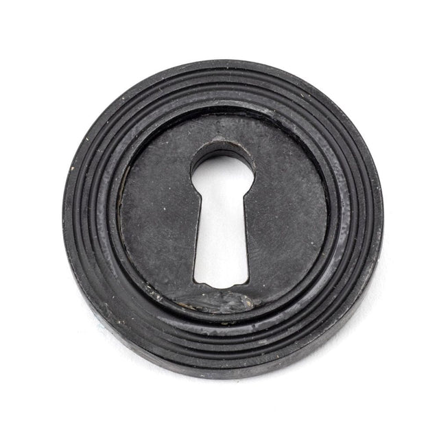 From The Anvil Door Furniture External Beeswax / Mortice Key Profile Escutcheons From The Anvil - External Beeswax Round Escutcheon (Beehive)