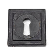 From The Anvil Door Furniture External Beeswax / Mortice Key Profile Escutcheons From The Anvil - External Beeswax Round Escutcheon (Square)