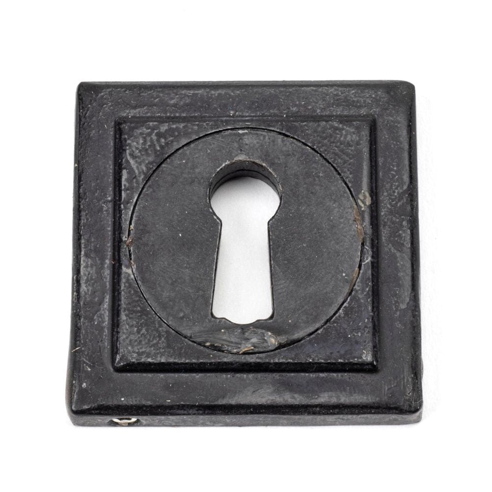 From The Anvil Door Furniture External Beeswax / Mortice Key Profile Escutcheons From The Anvil - External Beeswax Round Escutcheon (Square)