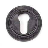 From The Anvil Door Furniture External Beeswax / Euro Profile Escutcheons From The Anvil - External Beeswax Round Euro Escutcheon (Beehive)