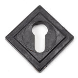 From The Anvil Door Furniture External Beeswax / Euro Profile Escutcheons From The Anvil - External Beeswax Round Euro Escutcheon (Square)