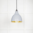 From The Anvil Electrical Hammered Brass / Ceiling Pendants From The Anvil - Hammered Brass Brindley Pendant in Birch