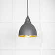 From The Anvil Electrical Hammered Brass / Ceiling Pendants From The Anvil - Hammered Brass Brindley Pendant in Bluff