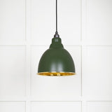 From The Anvil Electrical Hammered Brass / Ceiling Pendants From The Anvil - Hammered Brass Brindley Pendant in Heath