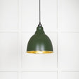 From The Anvil Electrical Hammered Brass / Ceiling Pendants From The Anvil - Hammered Brass Brindley Pendant in Heath