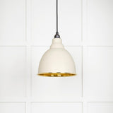 From The Anvil Electrical Hammered Brass / Ceiling Pendants From The Anvil - Hammered Brass Brindley Pendant in Teasel