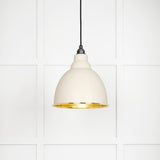From The Anvil Electrical Hammered Brass / Ceiling Pendants From The Anvil - Hammered Brass Brindley Pendant in Teasel